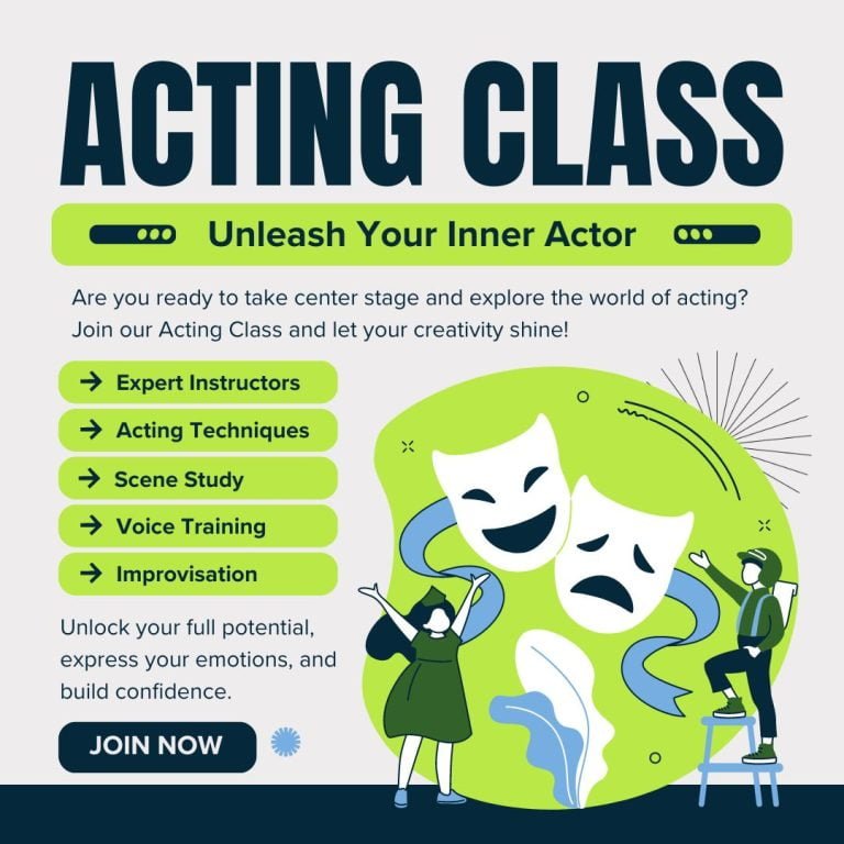 Acting courses in Bangalore